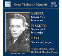Yehudi & Hephzibah Menuhin - Menuhin Sonatas Vol. 5