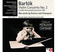 Yehudi Menuhin Centenary - Béla Bartok : Violin Concerto No. 2 (1982), Sonata For Violin & Piano No. 3 (1961) & Alexander Tcherepnin : Violin Sonata, Op. 14 (1972)