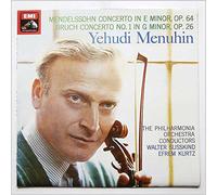 Yehudi Menuhin - Mendelssohn Concerto in E Minor, Op. 64, Bruch Concerto No. 1 in G Minor, Op. 26