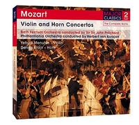Yehudi Menuhin - Mozart: Violin And Horn Concertos [Double CD]