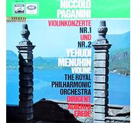 Yehudi Menuhin - Paganini: Violinkonzerte Nr. 1 D-dur op. 6 & Nr. 2 h-moll op. 7 [Vinyl LP] [Schallplatte]