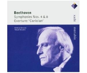 YEHUDI/SIVA MENUHIN-SINFONIEN 4+8/CORIOLAN-OUV. CD NEW
