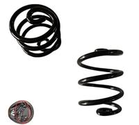 YehVeh 2 Pack Bike Seat Spring Replacement Comfort Bike Saddle Cushion Dual Shock Absorbing Springs Parts for Bicycle Suspension Cruiser Saddle Electric Bike