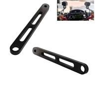 YehVeh - 2 Pack Motorcycle Headlight Mount Bracket Extension Bracket CNC Aluminum Alloy Arm Mount Driving Lights Bracket for Motorcross Handlebar Headlights