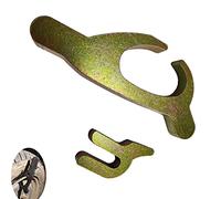 YehVeh 2 Pack Tire Bead Breaker Keeper Tire Change Tool Cast Iron Tire Bead Holder Clamp Retainer for Mount Remove Install Tires Motorcycle Motorbike Dirt Bike Scooter e-Bike Changing Tires Easier