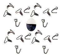 YehVeh 20 Pack Car Seat Covers Hooks Car Seat Protector Hook Metal Fixing Clips Elastic Strap Ends Fastener for Car Seat Cushion Mat Padding Dog Car Seat Cover Carseat Protector Driver Seat Pad