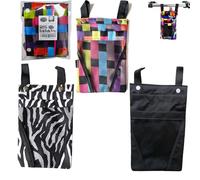 YehVeh 3 Pack Bike Handlebar Bag Bicycle Handle Bar Front Hanging Pouch 2 Layers with Mobile Phone Holder for Motorcycle eBike Scooter Trike Tricycle Cycling Vehicle Crossbar Kids Girls Boys Men Women