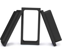 YEICXOH Pre Press Mould Pre-Press Mould for Solvent-Free DIY Extraction and Pre-Press Mould & Press Mould (2 x 4 Black)