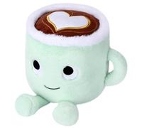 YEIUZPT Latte Coffe Cup Plush Toy, Cute Plush Soft Toy, Espresso Cup Plush Toy Soft Milk Tea Hugging Pillow Plush Back Cushion Gift Toys Matcha Green