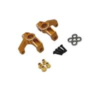 YEJBBUC 1:12 1:14 RC Car Steering Cup Sturdy Accessory for 124008 124016 144002 Golden