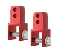 YEJBBUC 2 Pieces Height Extension Adapter High Damping Device Heightening Device Pad Red 6.8cm