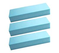 YEJBBUC 2 Pieces Miniature Craft Board Foam DIY Landscape Scenery Building for Accessory 30cmx10cmx2cm Blue 30x10x2cm