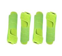 YEJBBUC 4 Pieces Horse Boots Support Reusable Breathable Protection Comfortable Leg Covers M Lawngreen