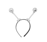 YEJBBUC Alien Headband Lovely Martian Antenna Headband for Cosplay Stage Performance Silvery