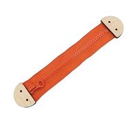 YEJBBUC Busy Board DIY Accessories Zipper Developmental Toddlers Learning Cognitive Orange 19cm