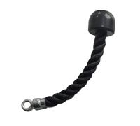 YEJBBUC Cable Attachment Durable Triceps Rope for Strength Training Bodybuilding Gym Single Head Rope Black