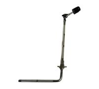 YEJBBUC Cymbal Mounted Holder Connecting Rod Adjustable Metal Hardware Cymbal Holder Medium length model