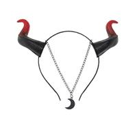 YEJBBUC Devil Headband Cosplay Gothic for Carnival Stage Performances Halloween