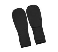 YEJBBUC Fist Forearm Guards Soft Forearm Protective Gear for Grappling Gym Taekwondo XL Black