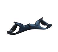 YEJBBUC LAT Pull Down Bar Gym with Nonslip Rubber Handle TPE LAT Pulldown Attachment 39x13.5x7.5cm Black Type B