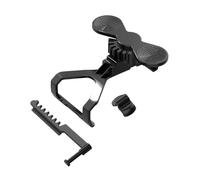 YEJBBUC Mini Steering Wheel Ergonomic Design DIY Compact Size Easy to Assemble Black