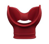 YEJBBUC Scuba Diving Regulator Mouthpiece Comfort Bite Fits Most Standard Regulators Red 5.12x5.39cm
