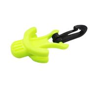 YEJBBUC Scuba Mouthpiece Holder Second Stage with Hanging Hook Scuba Essentials Plug Yellow