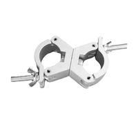 YEJBBUC Shovel Mount for Roof Rack Strong 360 Degree Rotation Bike Flashlight Holder 25 to 30mm Silvery