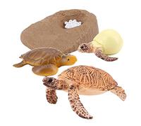 YEJBBUC Simulation Sea Animal Turtle Life Cycle Kids Learning Toys sea turtle 2423 5.7x6.5x1.8cm