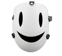 YEJGYG High-Rise Invasion Cosplay Tenkuu Shinpan Headgear Anime Sniper Resin Headgear White Smile Props