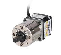 YEJMKJ 50.9:1 Geared Nema 14 Stepper Motor with Integrated Planetary Gearbox 1.8 ° 2 Phase High Torque 0.26Nm(36.82oz·in) Bipolar 1.2A 2.7Ω 80mm 4-Lead Shaft 20mm φ8mm Cable 1M 3D Printer DIY CNC
