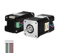YEJMKJ Nema 17 Closed Loop Stepper Motor with Integrated Closed Loop Stepper Driver 1.8 ° 2 Phase High Torque 0.55Nm(77.89oz·in) Bipolar 2.0A 1.5Ω 71mm Cable 0.3M for 3D Printer DIY Robot