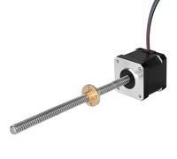 YEJMKJ Nema 17 Stepper Motor TR8x8 310mm with T8 Lead Screw 2 Phase 1.8 ° High Torque 0.44Nm (62.31oz·in) Bipolar 1.7A 2.2Ω 42x39mm 4-Wire with Cable 1M for 3D Printer DIY Robot CNC Machine