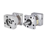 YEJMKJ Ratio 10:1 Planetary Gearbox for Nema 23 Stepper Motor 60-74mm Backlash 15 arcmin Input Shaft 31mm φ10mm Planetary Reducer for 57 Step Motor incl. 4 Screw 2 Plug 1 Key CNC 3D Printer Lathe