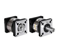 YEJMKJ Ratio 20:1 Planetary Gearbox for Nema 23 Stepper Motor 57-83mm Backlash 20 arcmin Input Shaft 21mm φ10mm Planetary Reducer for 57 Step Motor incl. 4 Screw 2 Plug 1 Key CNC 3D Printer Lathe