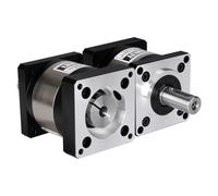 YEJMKJ Ratio 20:1 Planetary Gearbox for Nema 23 Stepper Motor 57-83mm Backlash 20 arcmin Input Shaft 21mm φ8mm Planetary Reducer for 57 Step Motor incl. 4 Screw 2 Plug 1 Key CNC 3D Printer Lathe