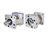 YEJMKJ Ratio 5:1 Planetary Gearbox for Nema 23 Stepper Motor 60-74mm Backlash 15 arcmin Input Shaft 31mm φ6.35mm Planetary Reducer for 57 Step Motor incl. 4 Screw 2 Plug 1 Key CNC 3D Printer Lathe