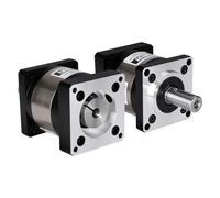 YEJMKJ Ratio 50:1 Planetary Gearbox for Nema 23 Stepper Motor 57-83mm Backlash 20 arcmin Input Shaft 21mm φ8mm Planetary Reducer for 57 Step Motor incl. 4 Screw 2 Plug 1 Key CNC 3D Printer Lathe
