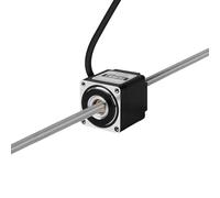 YEJMKJ Through Shaft Nema 11 Stepper Motor TR5x1 300mm 1.8 ° 2 Phase High Torque 11Ncm(15.58oz·in) Bipolar 1.0A 2.9Ω 31mm 28 Step Motor with T5 300mm Cable 1M for 3D Printer DIY Robot CNC