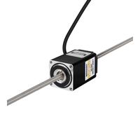 YEJMKJ Through Shaft Nema 11 Stepper Motor TR5x1 300mm 2 Phase 1.8 ° High Torque 11Ncm(15.58oz·in) Bipolar 1.2A 7.0Ω 51mm 28 Step Motor with T5 300mm Cable 1M for 3D Printer DIY Robot CNC