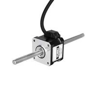 YEJMKJ Through Shaft Nema 17 Stepper Motor TR8x8 200mm 2 Phase 1.8 ° High Torque 0.3Nm(42.48oz·in) Bipolar 1.5A 2.7Ω 34mm 42 Step Motor with T8 200mm Cable 1M for 3D Printer DIY Robot CNC