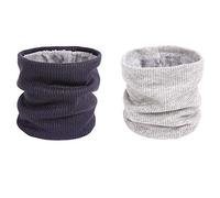 YEKEYI 2Pcs Unisex Winter Warm Scarf Neck Warmer Outdoor riding Scarfs Infinity Knitted Scarves