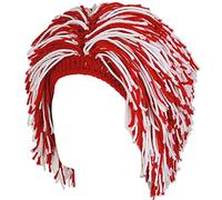YEKEYI Barbarian Knit Beard Hat Wig Beanie Hat Funny Knit Hat Beard Beanie Hat Funny Knit Hat For Adult Kid