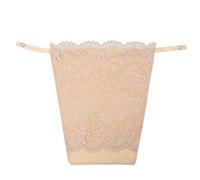 YEKEYI Cleavage Cover up for Women Lace Camisole Clip-on Mock Snappy Bra Insert Overlay Modesty Panel Vest