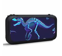 Yekiua Dinosaur Skeleton Carrying Case For Nintendo Switch And New Switch Oled Model(2021) Cool Dinosaurs Bones Protective Hard Shell Travel Carrying Case Pouch For Console & Accessories