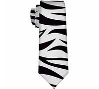 Yekiua Nautical Chart Men's Ties Old Ancient Adventure Explorer Vintage Map Neck Tie Business Wedding Formal Fashion Necktie, Zebra Texture, One Size