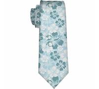 Yekiua Seafood Men's Ties, Hibiscus, One size