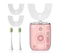 yeklike Adult u-Shaped Electric Toothbrush, 360 ° Cleaning Toothbrush, ultrasonic Toothbrush for Cleaning Teeth, Wireless Rechargeable Automatic Toothbrush Set for Travel or Home use