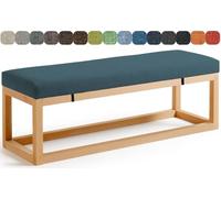 Yekuhe Bench Cushion 5CM Thick Chair Pads for Outdoor Indoor Patio Furniture Sofa Cushion, 45D High Elastic Sponge Filling with Non-Slip Bottom Garden Patio Cushion(Color 15,80x30cm x5cm Thick)