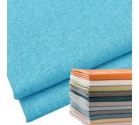 Yekuhe Bench Cushion Cover Only for Long Window Seat, 5cm Thick Replacement Pillow Anti-Slip Seat Cushion Cover, Sofa Seat Slipcover for Indoor/Outdoor(Lake Blue,140x35x5cm)